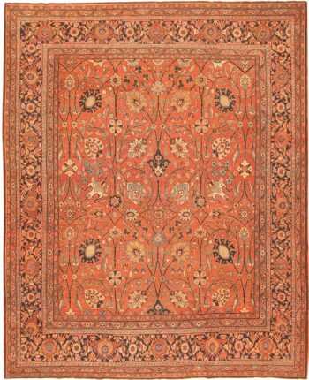 Antique Room Size Persian Vase Design Tabriz Rug #42458 by Nazmiyal Antique Rugs