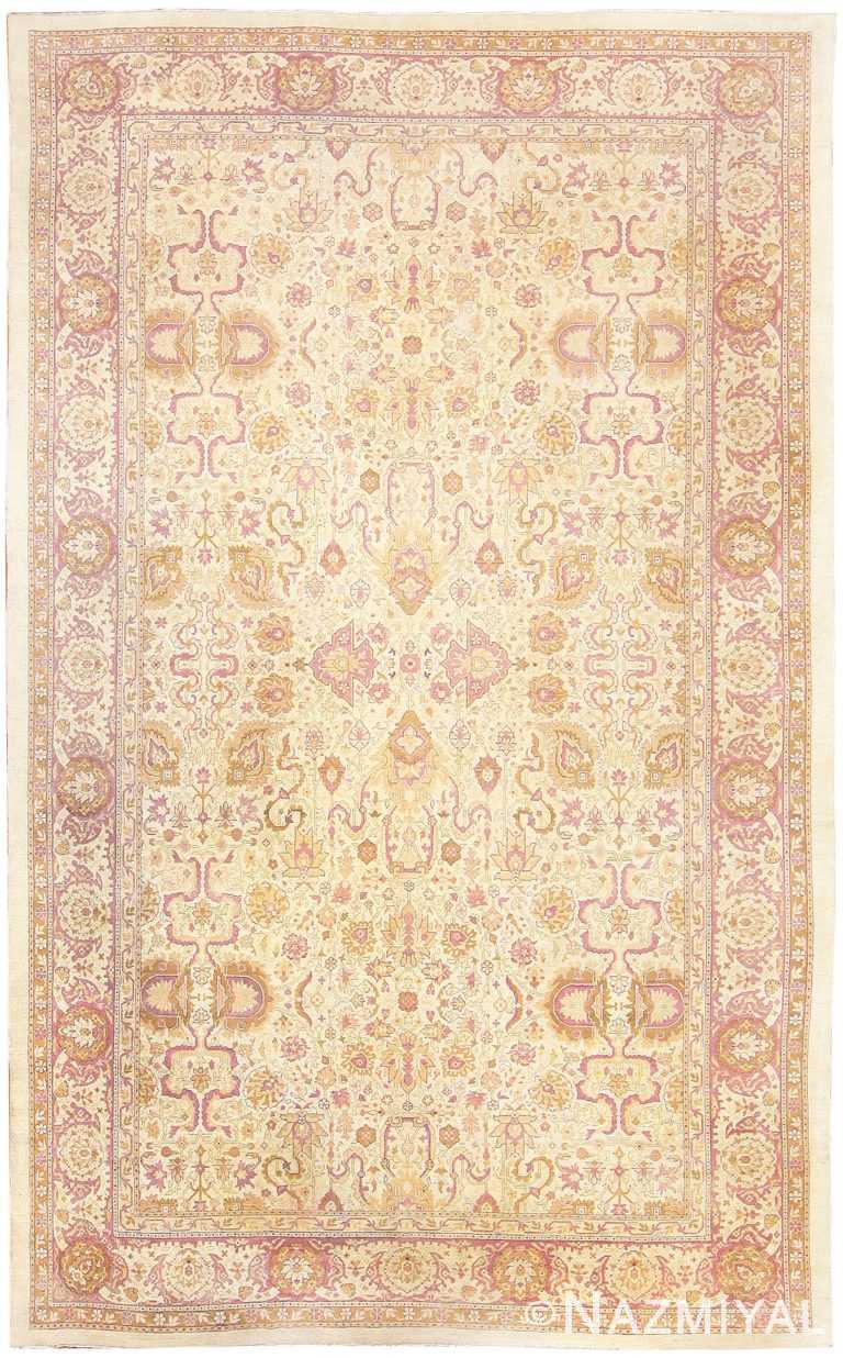 Antique Indian Amritsar Carpet 48002 Nazmiyal