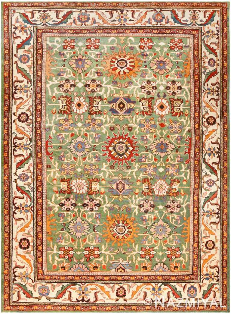 Antique Persian Sultanabad Rug 48084 Detail/Large View