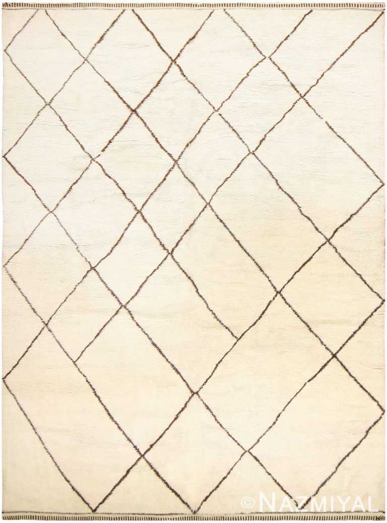 Contemporary Moroccan Rug 48060 Detail/Large View
