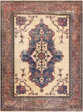 Antique Shabby Chic Persian Khorassan Rug #48035 by Nazmiyal Antique Rugs
