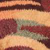 Detail vintage round Swedish Rya rug 48193 by Nazmiyal