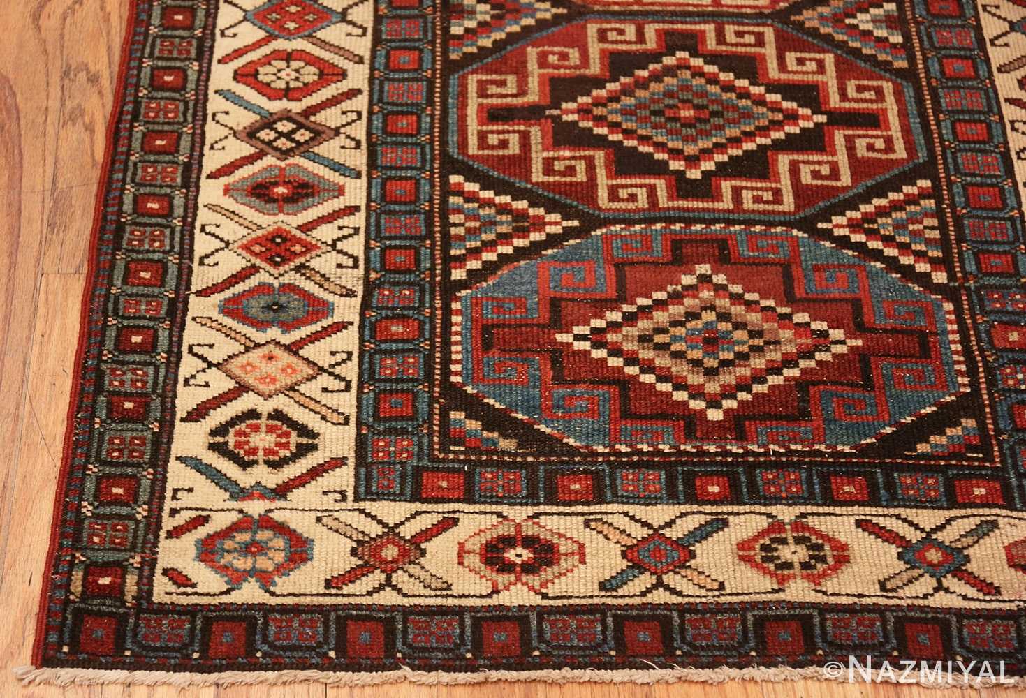 Corner Antique Northwest Persian runner rug 47536 by Nazmiyal