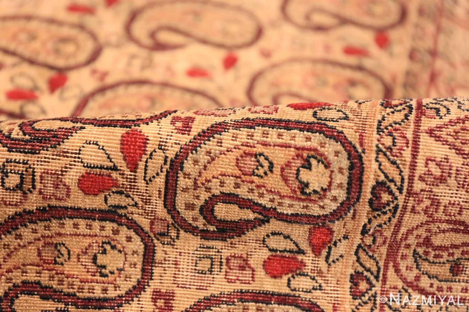 pile Antique Persian Paisley Kerman rug 1304 by Nazmiyal