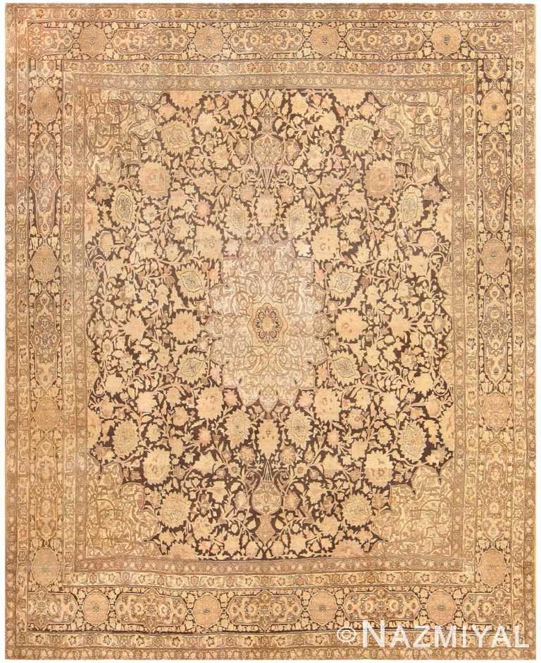 Antique Persian Tabriz Carpet 48273 Nazmiyal