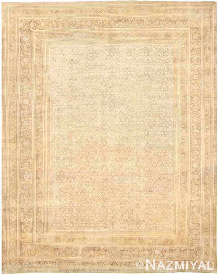 Large Antique Persian Tabriz Carpet 48211 Nazmiyal