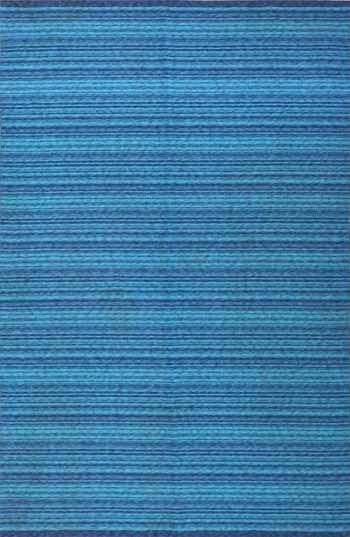 vintage double sided blue swedish kilim rug 48278 Nazmiyal