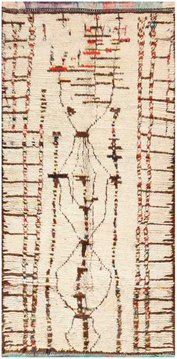 Vintage Tribal Moroccan Rug 48397 Detail/Large View