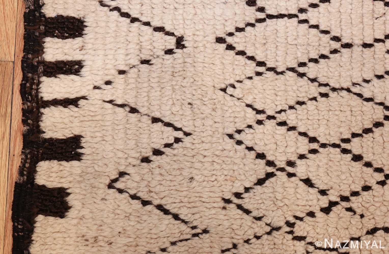 vintage moroccan rug 48401 border Nazmiyal
