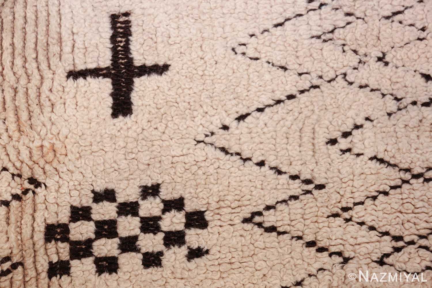 vintage moroccan rug 48401 design Nazmiyal