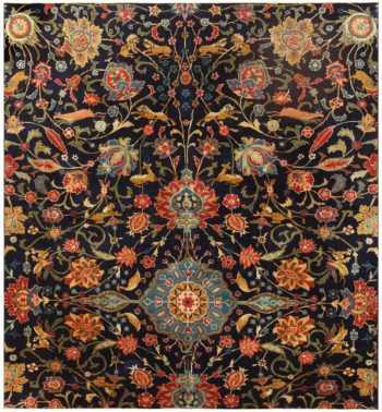 Antique Indian Agra Rug 48294 Detail/Large View