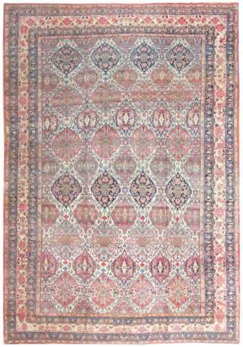 Antique Persian Kerman Carpet 50061 Nazmiyal