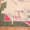 Corner Cotton Indian Art deco rug 48426 by Nazmiyal
