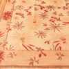 Corner Decorative Antique Indian Agra rug 50050 by Nazmiyal