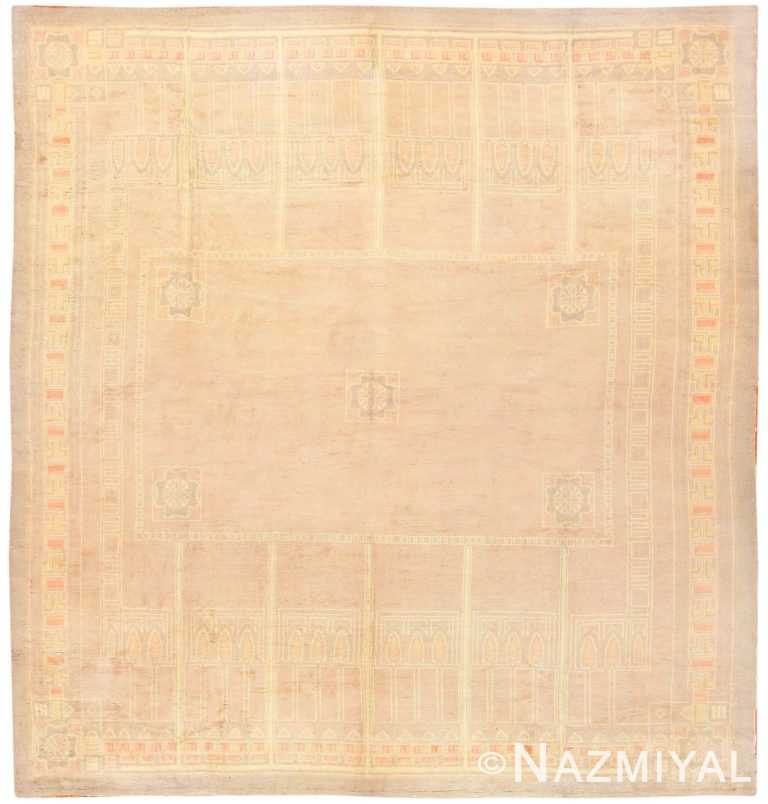 Antique French Deco Rug 50089 Detail/Large View