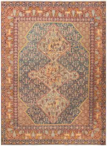 Antique Marbediah Israeli Carpet 47504 Nazmiyal