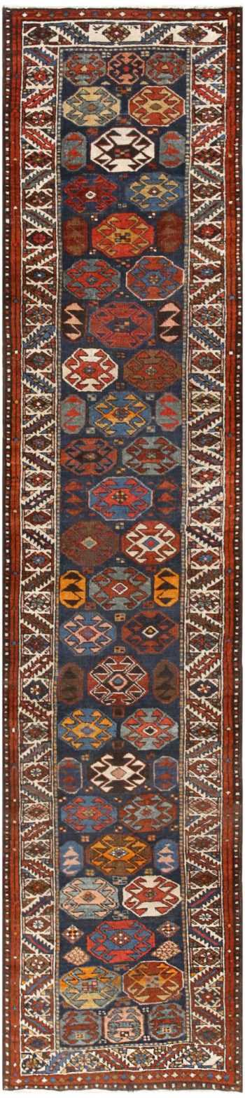 Antique Persian Heriz Runner #48465 by Nazmiyal Antique Rugs