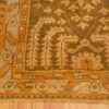 Corner Antique Turkish Oushak Carpet 50038