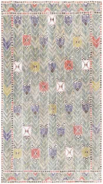 Vintage Marta Maas Fjetterstrom Swedish Tapestry 48439 Image by Nazmiyal
