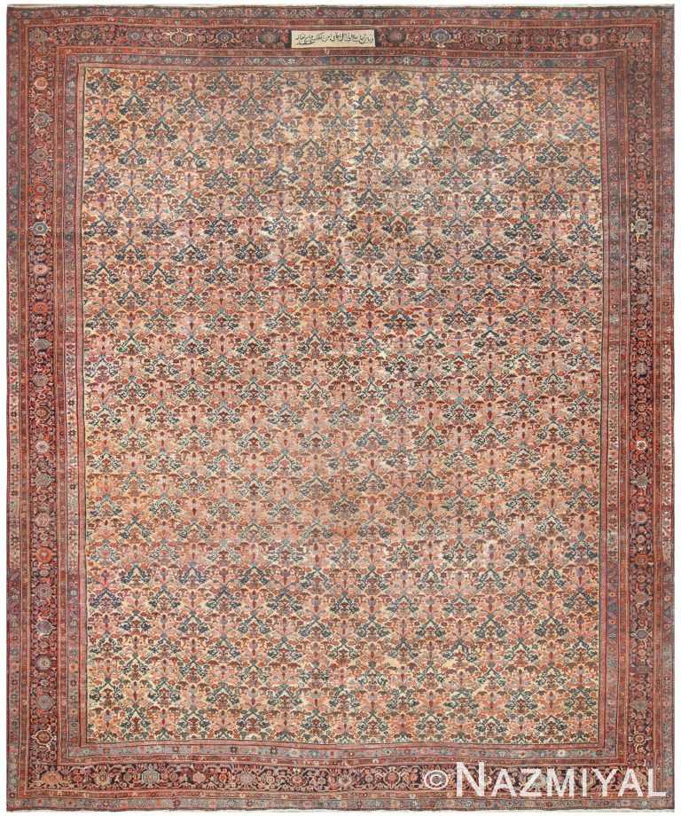19th Century Persian Farahan Carpet 50116 Nazmiyal