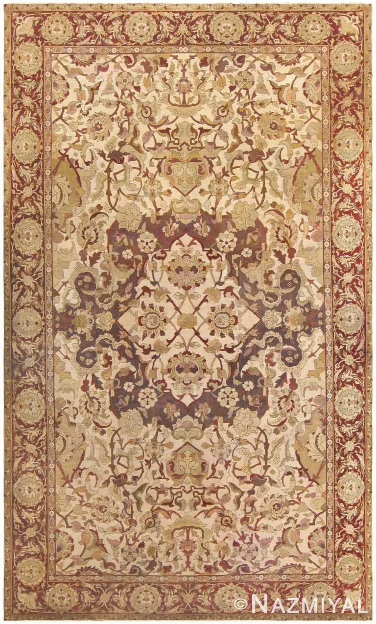 Antique Amritsar Indian Carpet 50201 Nazmiyal