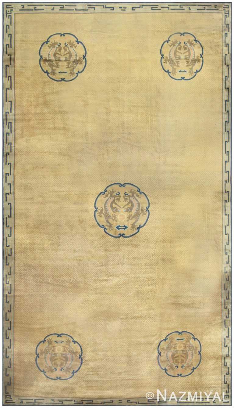 Antique Chinese Carpet 50114 Detail/Large View