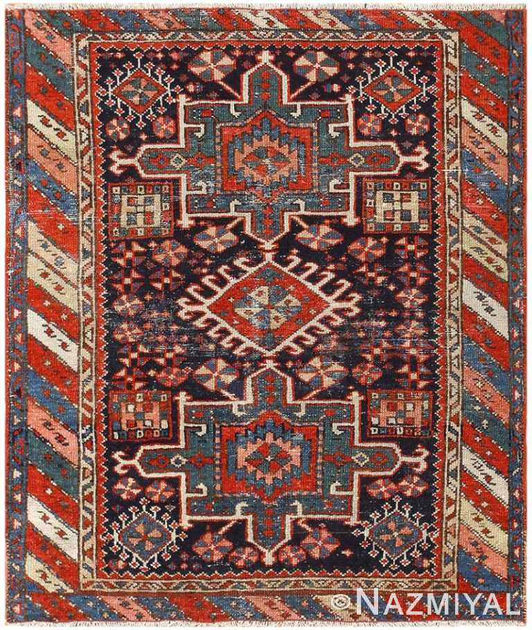 Antique Karajeh Persian Carpet 48463 Nazmiyal