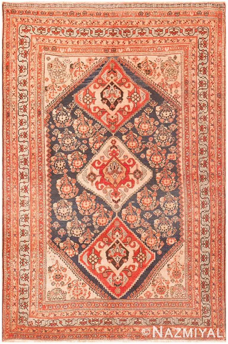 Antique Persian Ghashgai Rug 50047 Detail/Large View
