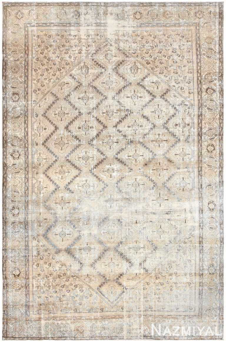 Antique Persian Malayer Carpet 50135 Detail/Large View