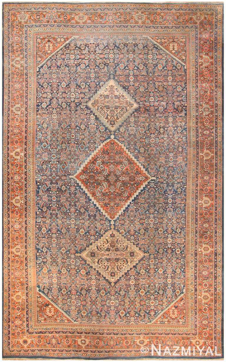 Antique Sultanabad Persian Rug 50222 Nazmiyal