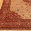 Corner Fine and intricate antique Tabriz carpet 50312 by Nazmiyal