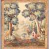Silk and Wool Antique French Romantic Tapestry #50279 from Nazmiyal Antique Rugs in NYC