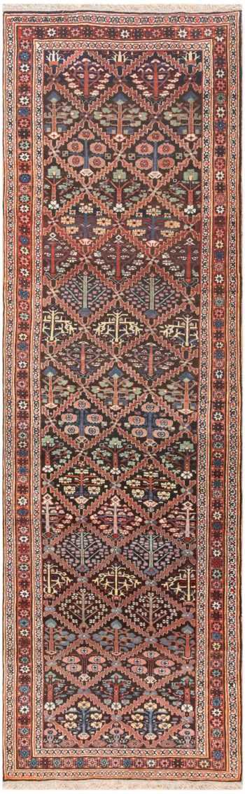 Vintage Persian Shrub Design Bidjar Carpet 50267 Nazmiyal
