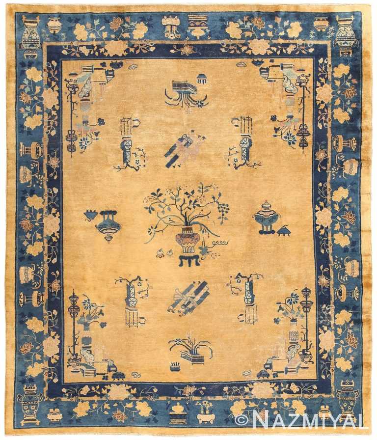 Antique Chinese Carpet 50233 Detail/Large View