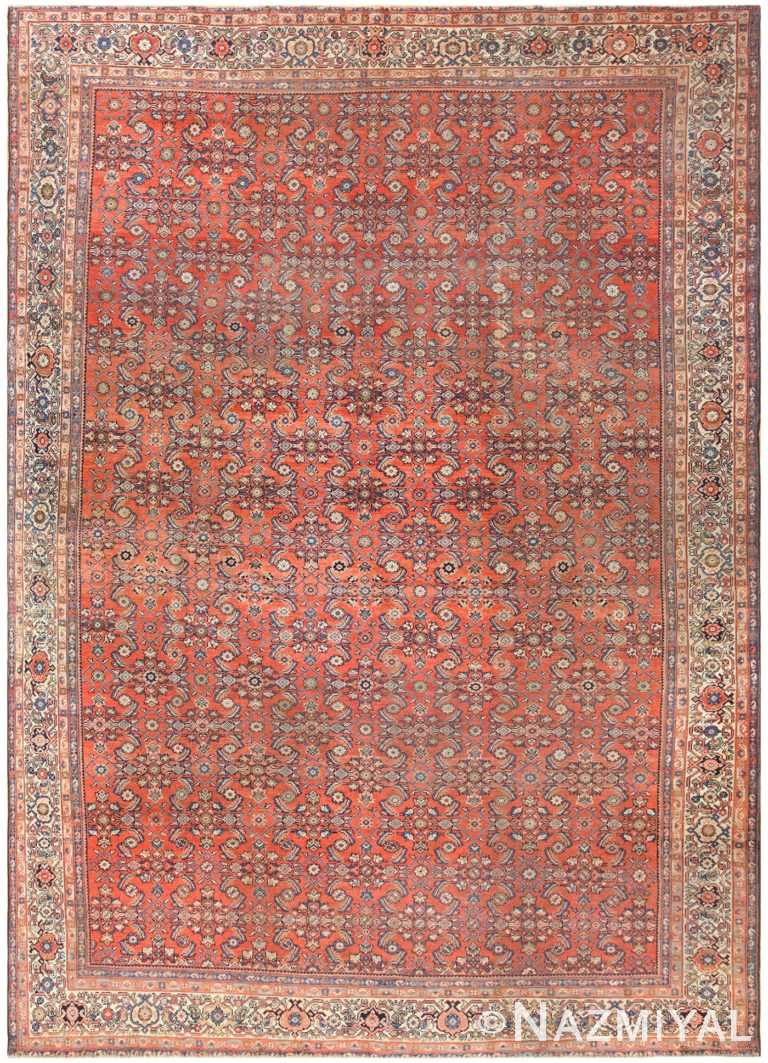 Antique Persian Farahan Carpet 50073 Nazmiyal