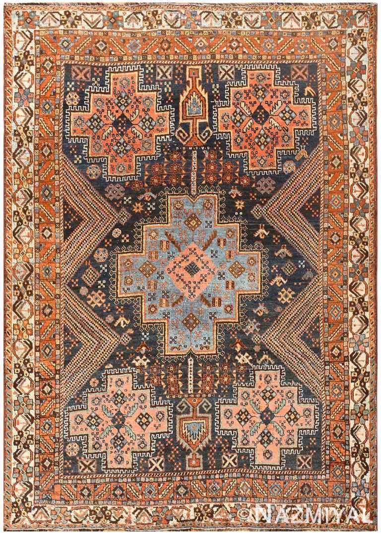 Antique Persian Ghashgai Rug 50242 Detail/Large View