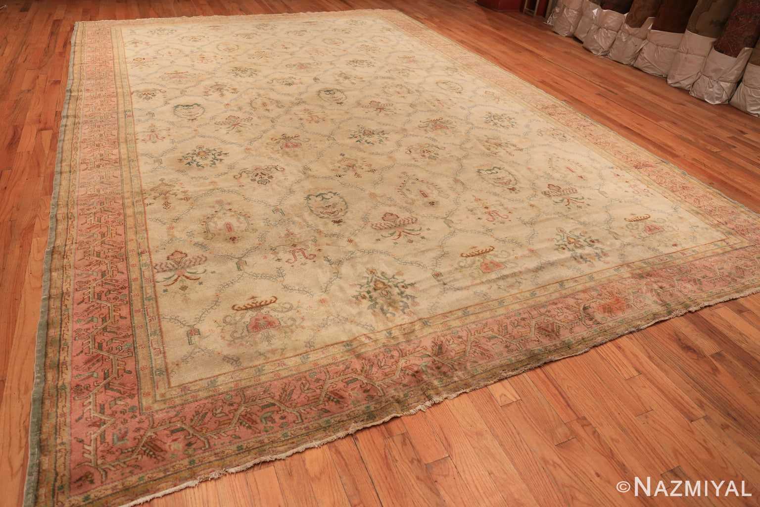 Full Vintage Turkish Sivas carpet 50327 by Nazmiyal Antique Rugs in NYC