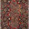 Antique American Deco Hooked Rug 50309 by Nazmiyal