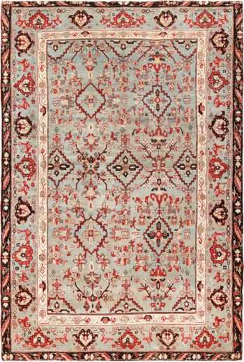 antique indian agra rug 2983 Nazmiyal