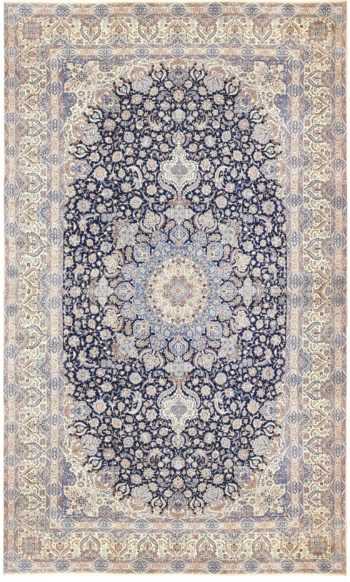 Extra Large Vintage Persian Nain Carpet 50324 Nazmiyal