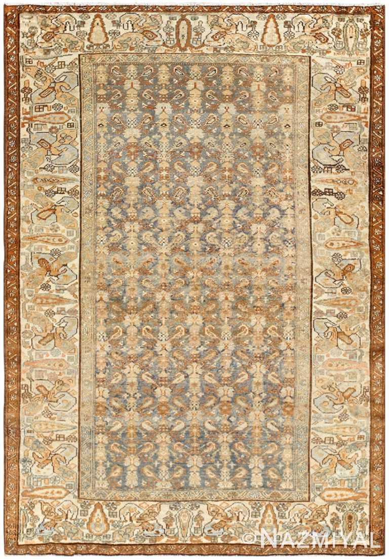 Antique Persian Malayer Carpet 43310 Nazmiyal