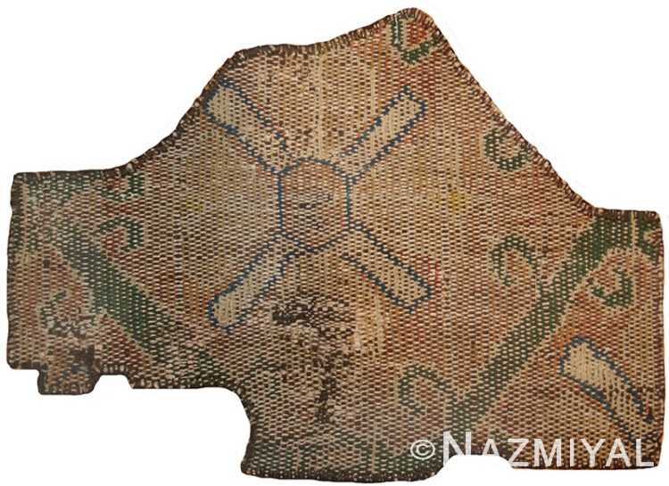 Antique Spanish Rug Fragment 3433 Nazmiyal Antique Rugs