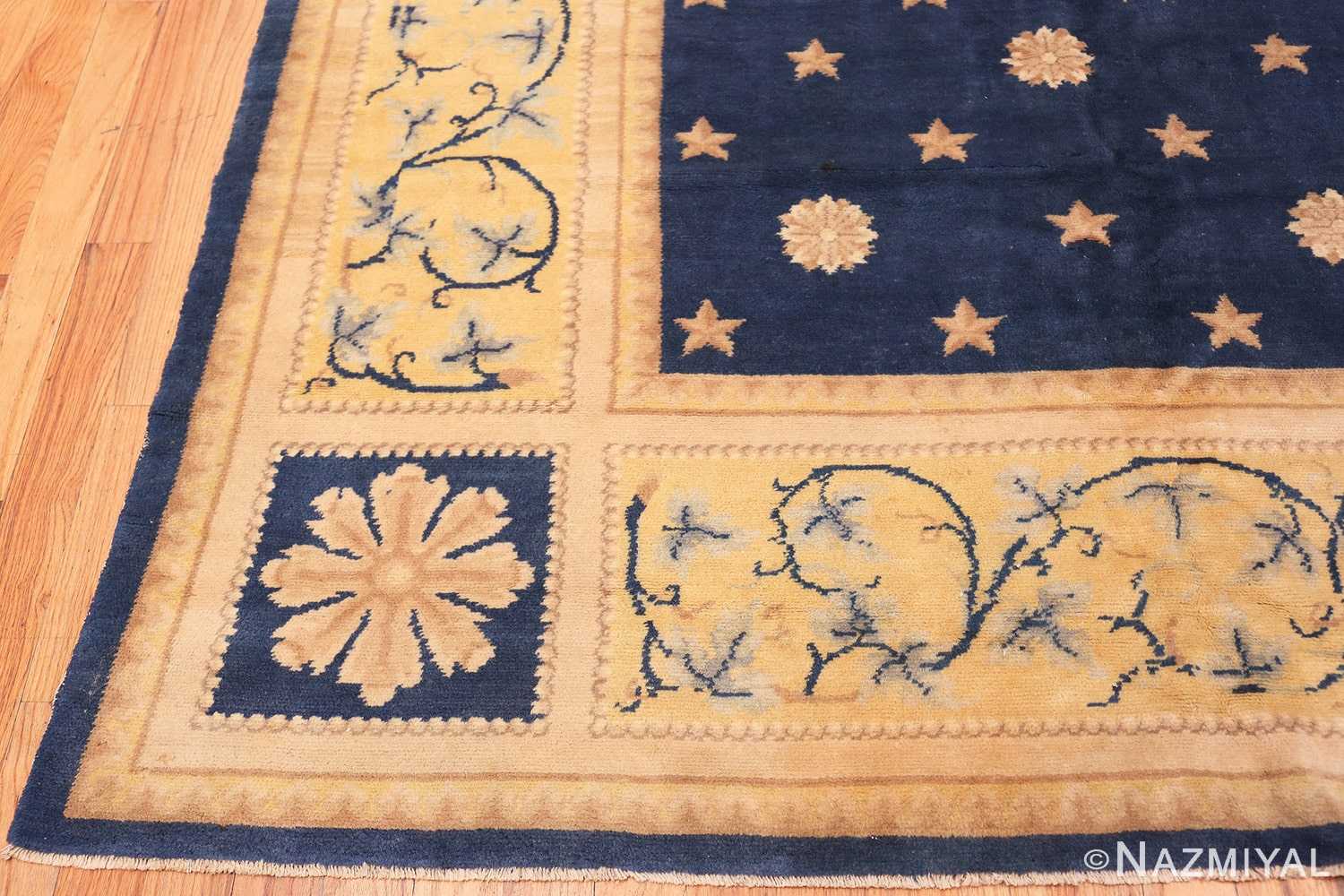 Corner Antique Spanish carpet with Celestial design rug 48554 by Nazmiyal