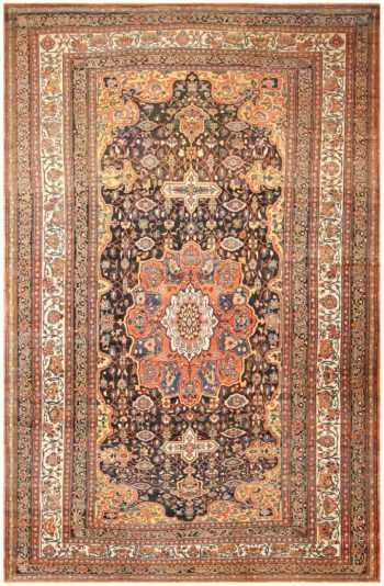 Extra Large Antique Persian Bakhtiari Carpet 50120 Nazmiyal