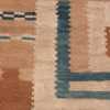 vintage scandinavian swedish kilim rug 48558 lines Nazmiyal