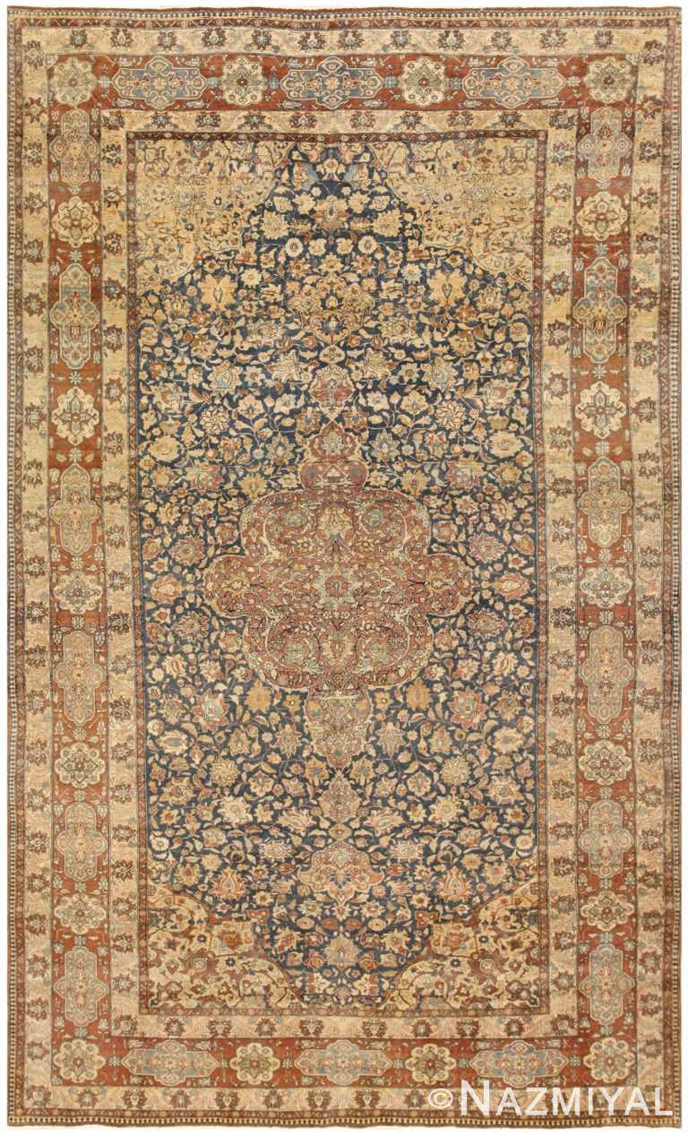 Antique Persian Isfahan Rug 50333 Detail/Large View