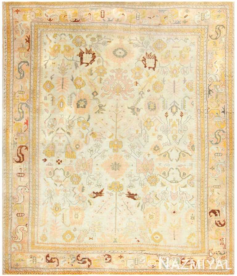 Antique Turkish Ghiordes Carpet 50208 Detail/Large View