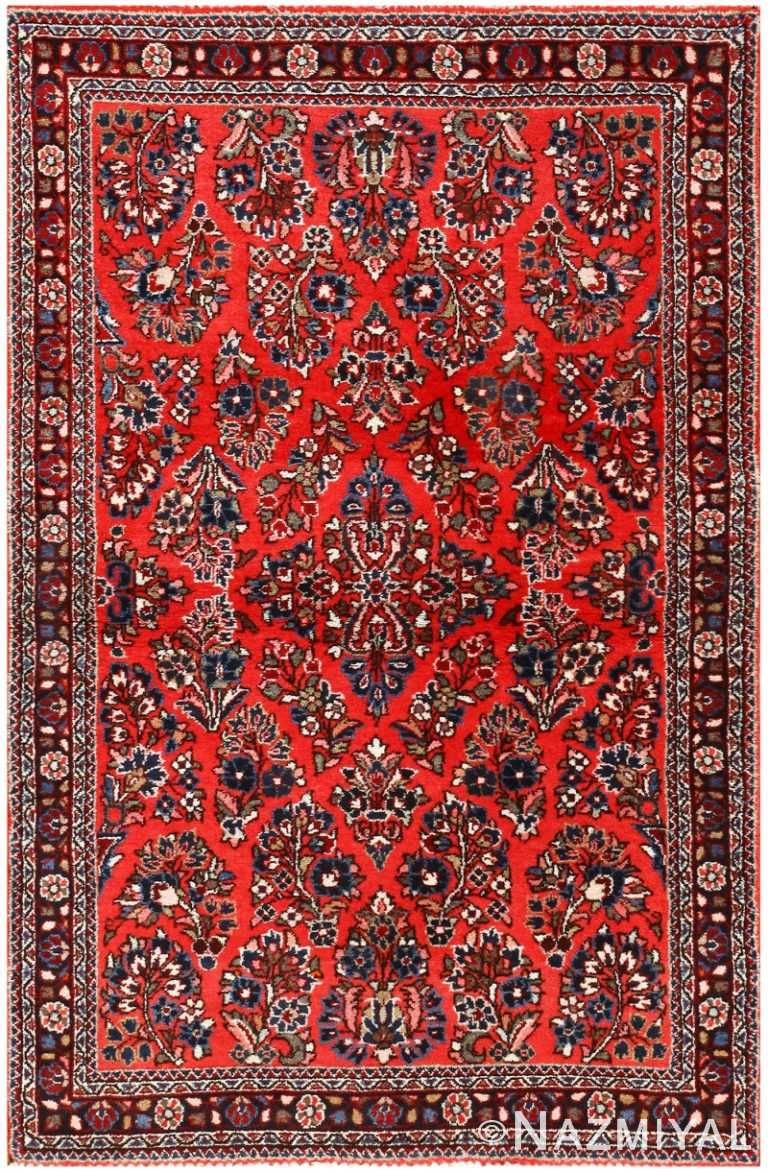 Vintage Persian Sarouk Rug 48269 Detail/Large View