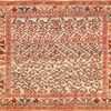 Antique Persian Dragon Bakshaish Carpet 48644 Nazmiyal
