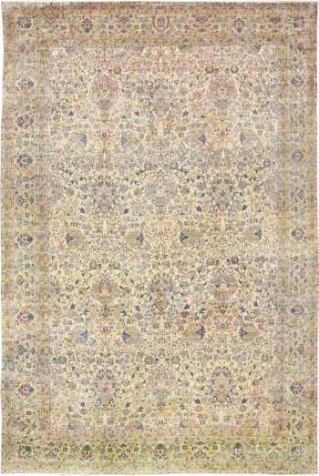 Large Antique Fine Persian Kerman Carpet 50405 by Nazmiyal